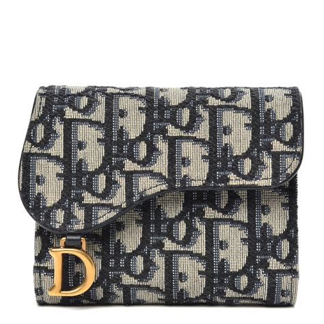 wallet christian dior|christian dior oblique saddle wallet.